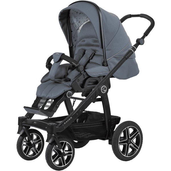 Hartan Kinderwagen Racer GTS Mit Handbremse Powder Blue (201) Gestellfarbe Schwarz 3 Hartan Kinderwagen Racer GTS Mit Handbremse Powder Blue (201) Gestellfarbe Schwarz