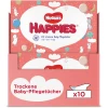 Huggies Trockene Baby-Pflegetücher Happies 1000 Tücher (10 X 100 Stk)