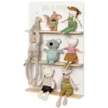 MUSTERKIND® Plüschtier-Regal Picea Weiß/natur -Babyprodukte musterkind plueschtier regal picea weiss natur a326645