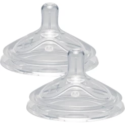 Nip® First Moments Weithalstrinksauger, Saugloch M (mittlerer Trinkfluss) 2 Stück