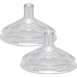 Nip® First Moments Weithalstrinksauger, Saugloch S (langsamer Trinkfluss) 2 Stück