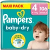 Pampers® Pampers Baby-Dry Windeln, Gr. 4, 9-14kg, Maxi Pack (1 X 106 Windeln) -Babyprodukte pampers baby dry windeln gr 4 9 14kg maxi pack 1 x 106 windeln a413053